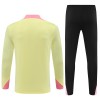 Paris Saint-Germain Sweat d'Entraînement Quarter-Zip 2024-25 Jaune